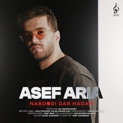 Cover artwork for Naboodi Dar Hadam by Asef Aria